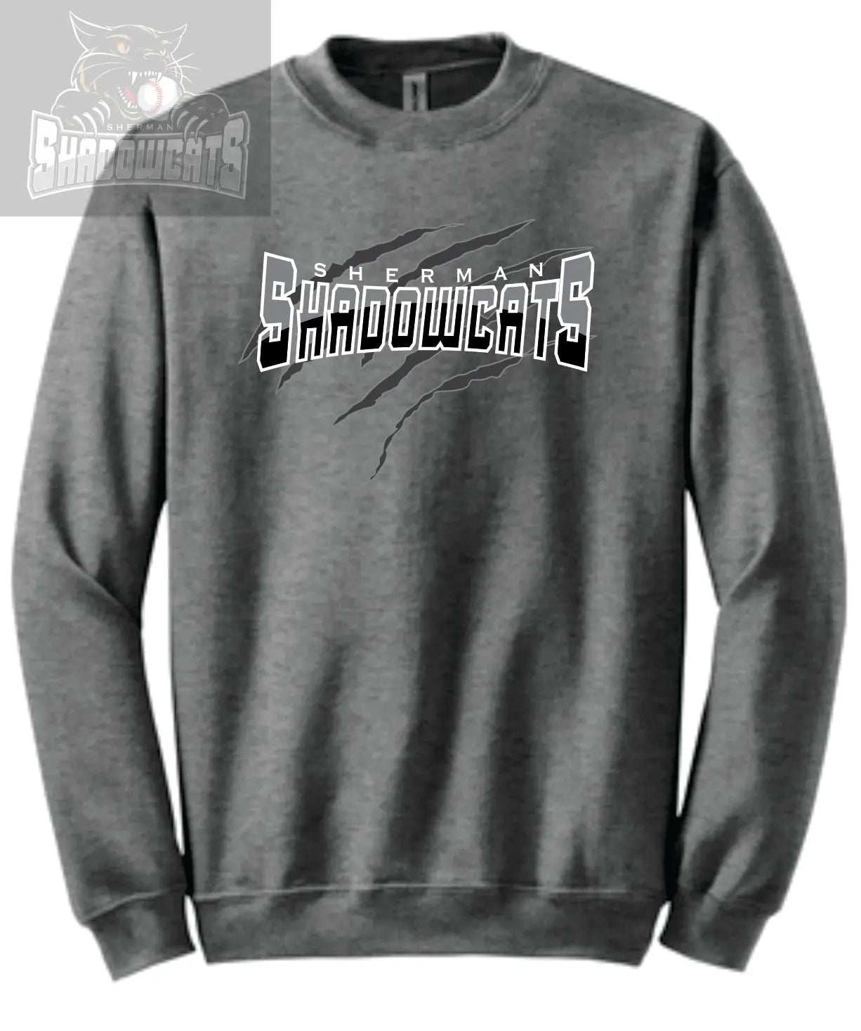 SCRATCH CREWNECK Shadowcats Den