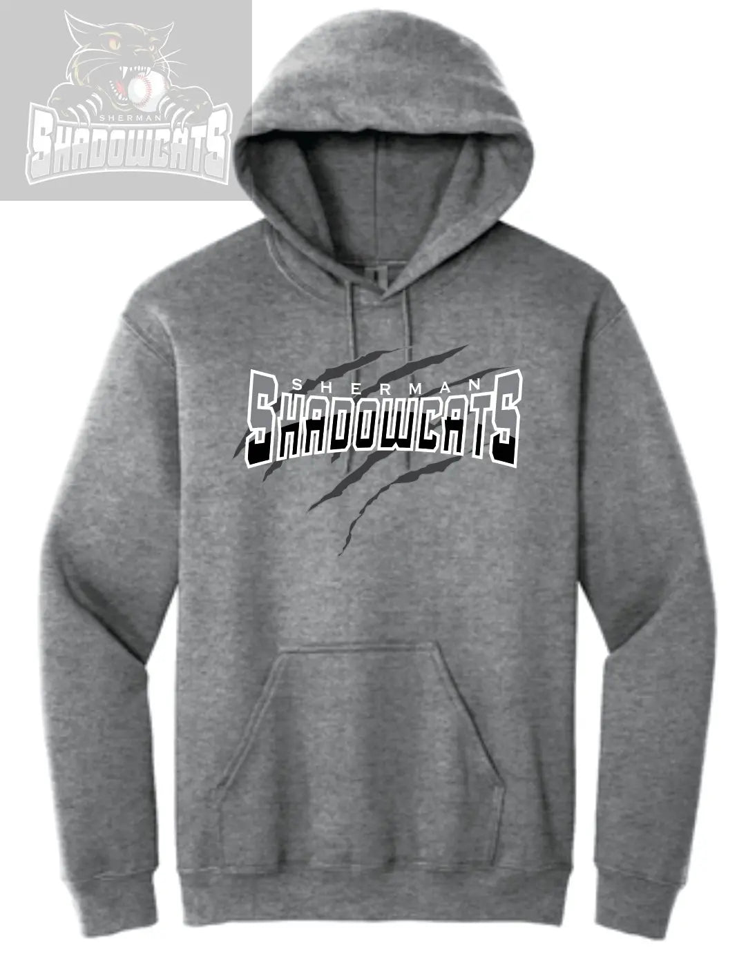 SCRATCH HOODIE Shadowcats Den
